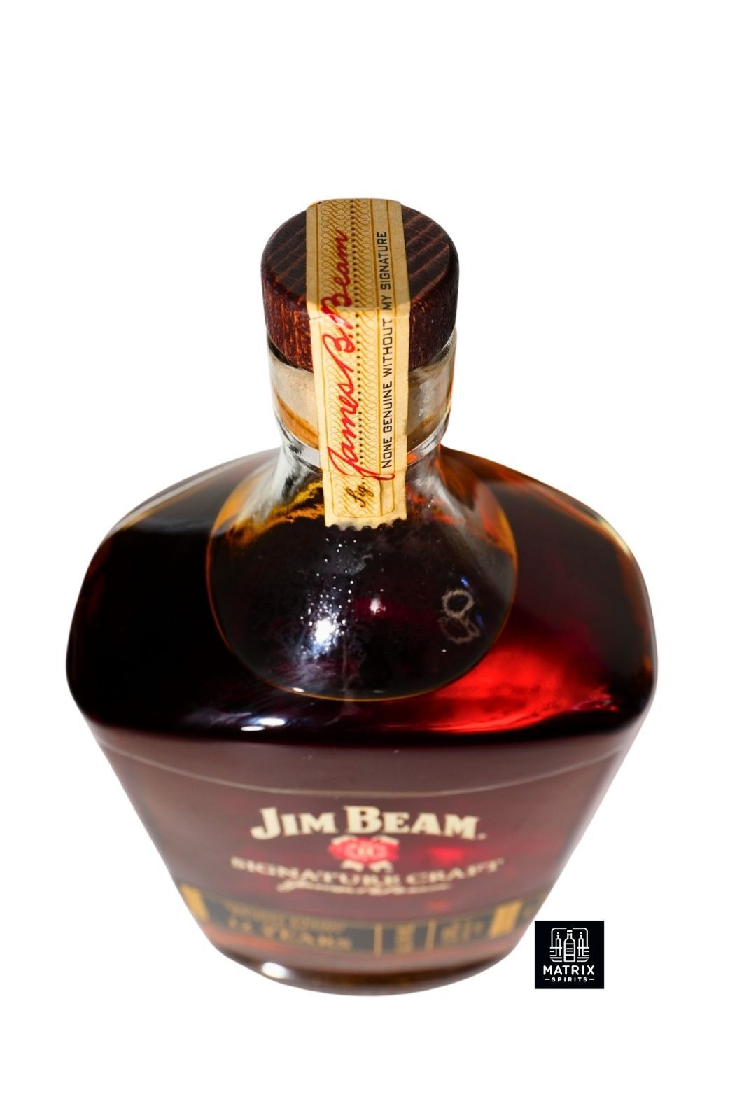 ジムビーム 12年 シグネチャー 1L バーボンウイスキー - メルカリ