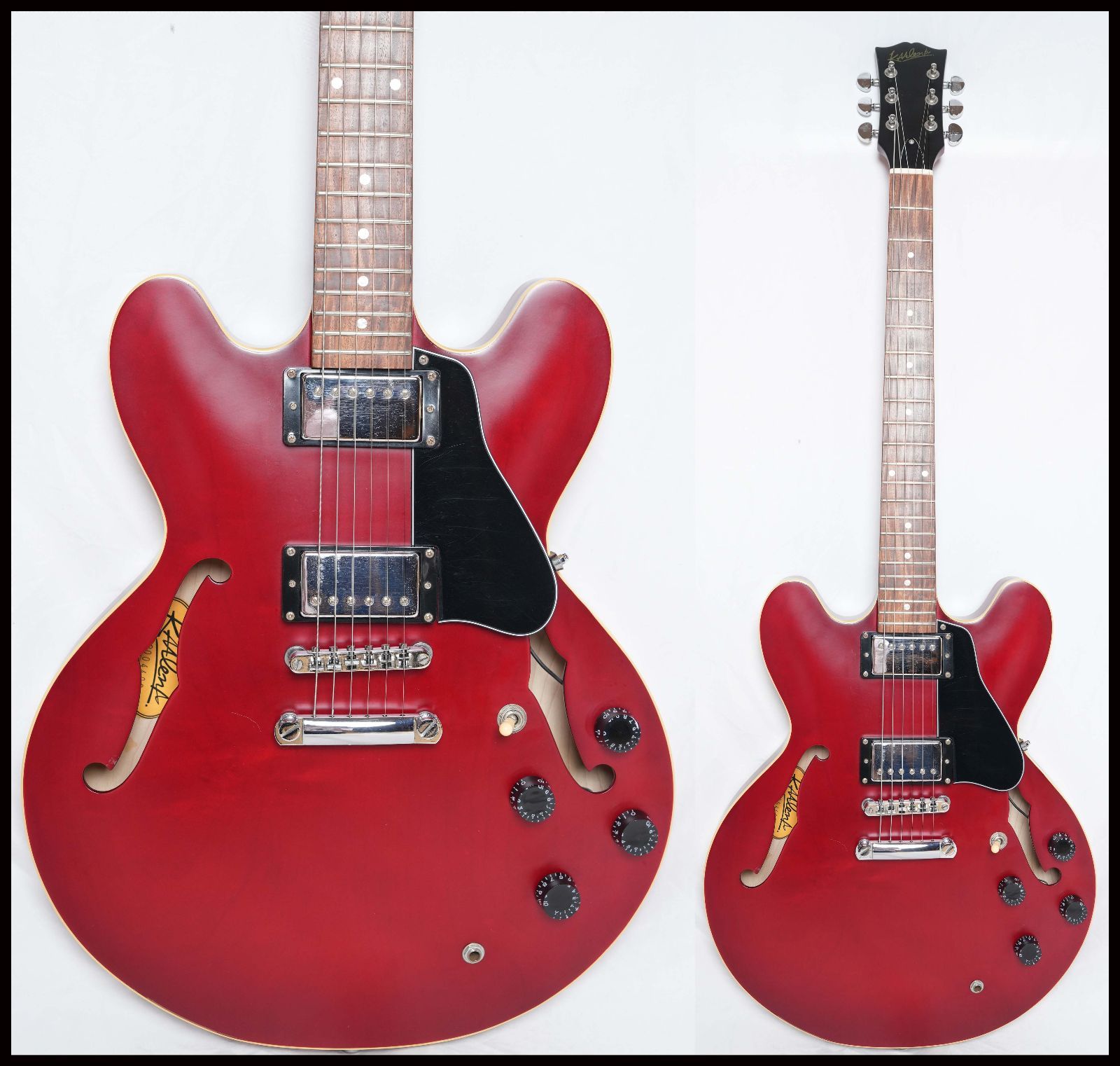 ☆Kaalena by ESP☆KA-SA-STD Cherry ES-335タイプセミアコ 2020