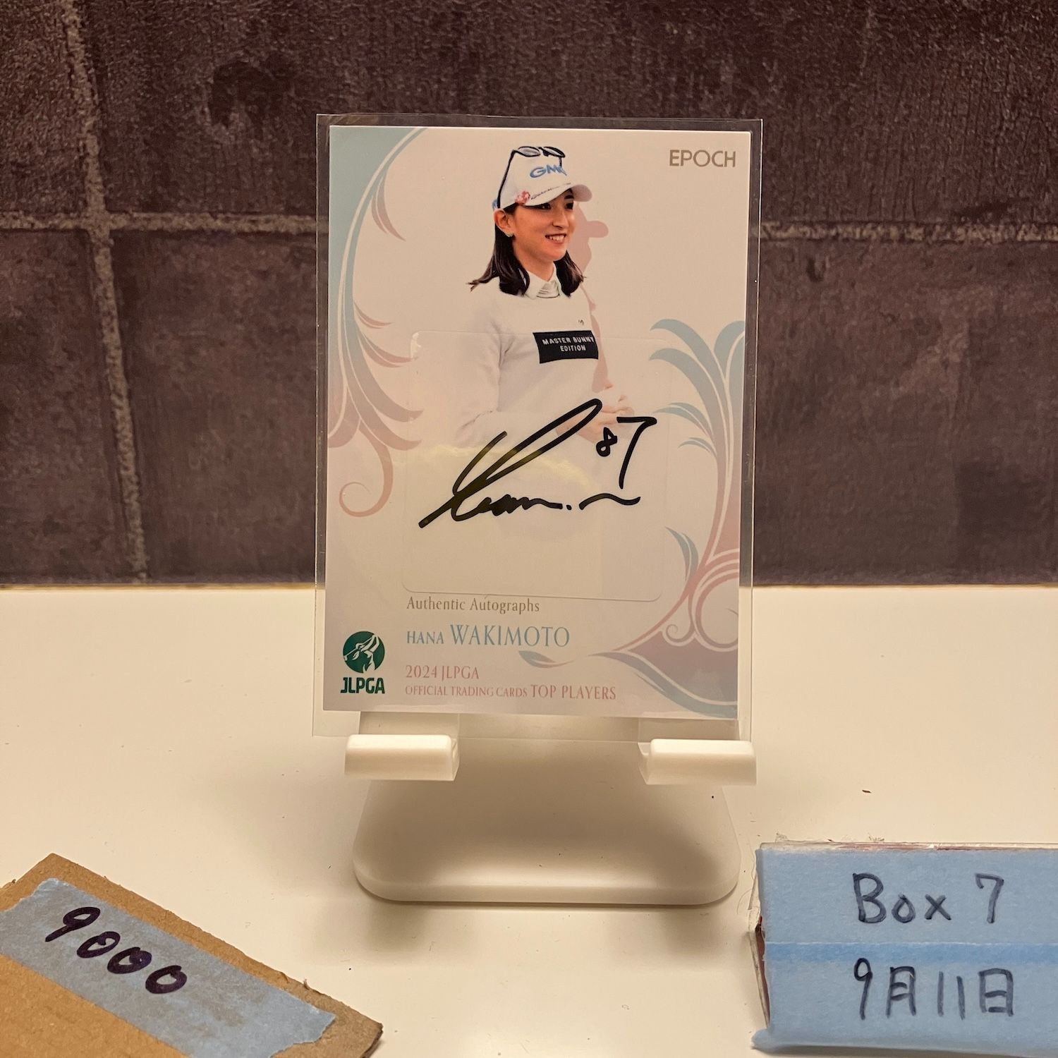 2025 EPOCH Top Players 脇元華 59|60 直筆サイン JLPGA カード