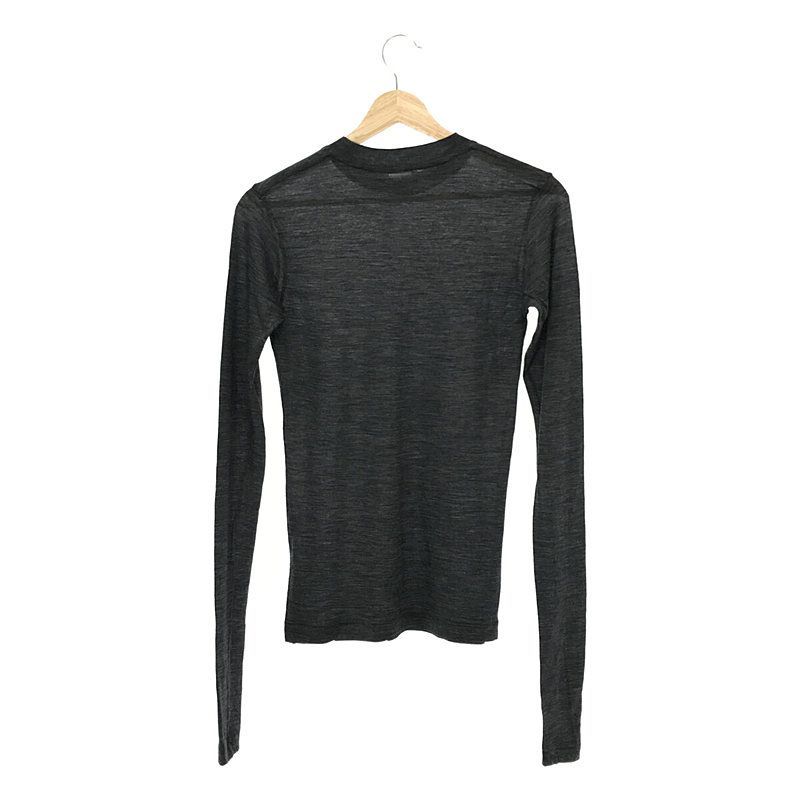 オーラリー SUPER SOFT WOOL SHEER L/S TEE AURALEE - 【新品】 AURALEE / オーラリー | SUPER SOFT WOOL