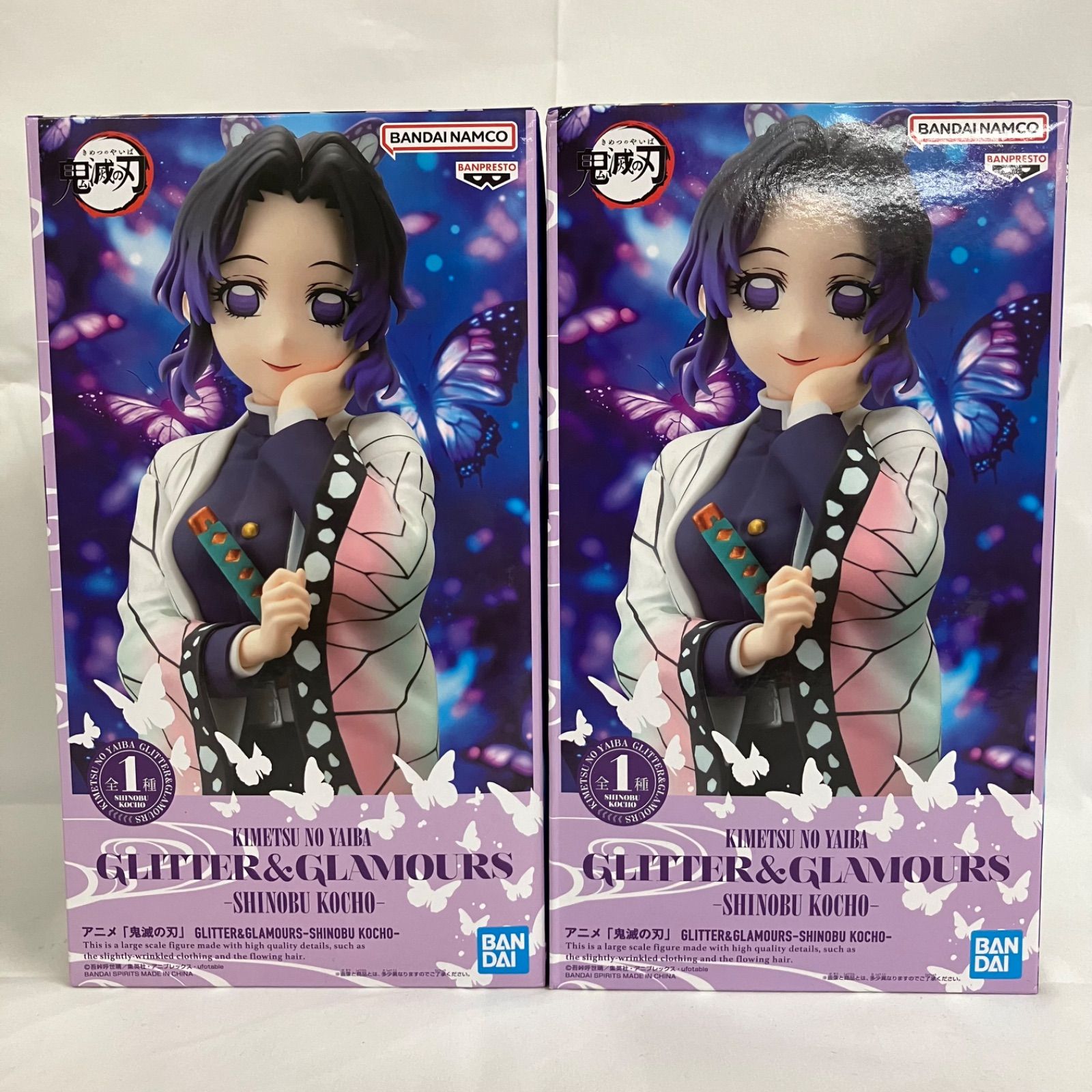鬼滅の刃 GLITTER&GLAMOURS 胡蝶しのぶ フィギュア 6個セット③ 未開封 鬼滅の刃 GLITTER&GLAMOURS 胡蝶しのぶ フィギュア 2個セット