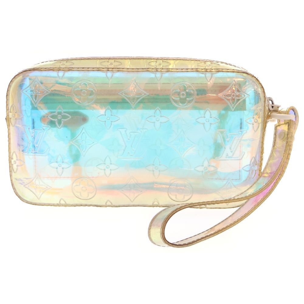 LOUIS VUITTON ルイヴィトンポーチプリズムモノグラム104