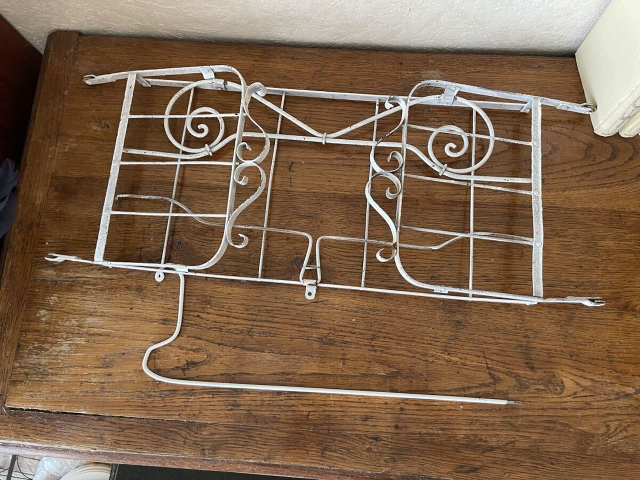 フランス アンティーク アイアンドール ベット シャビー フランス アンティーク アイアンドール ベット シャビー フランス