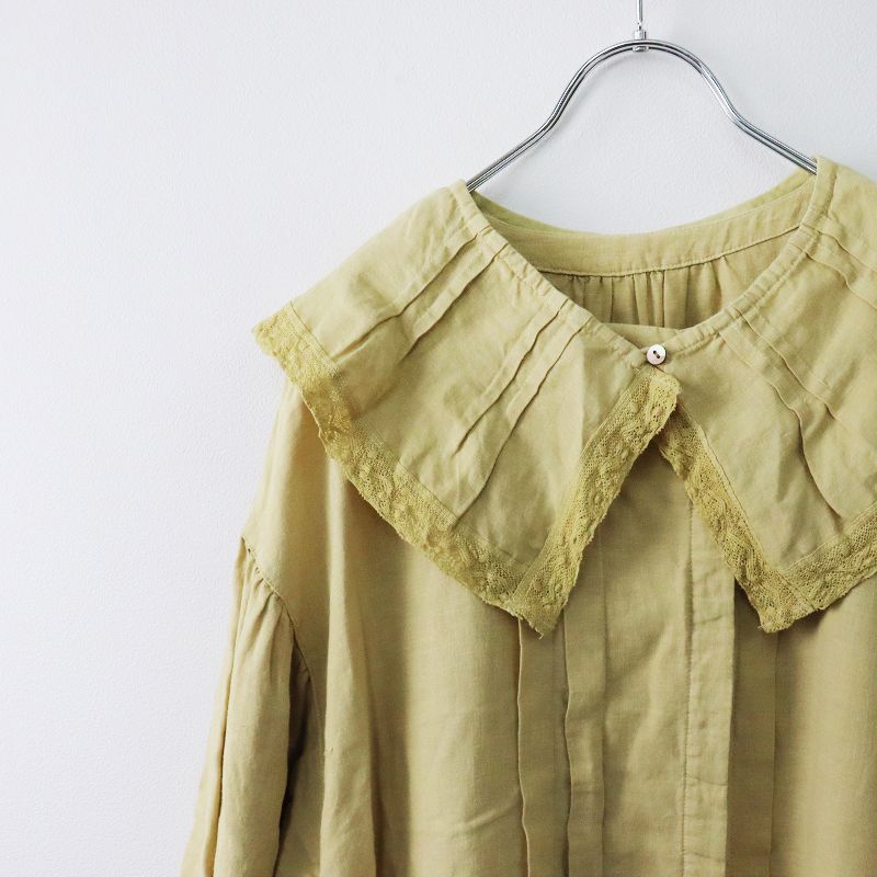 js. 天然染 レース ワンピース モカカラー 高山都 菊池亜希子 滝口和代