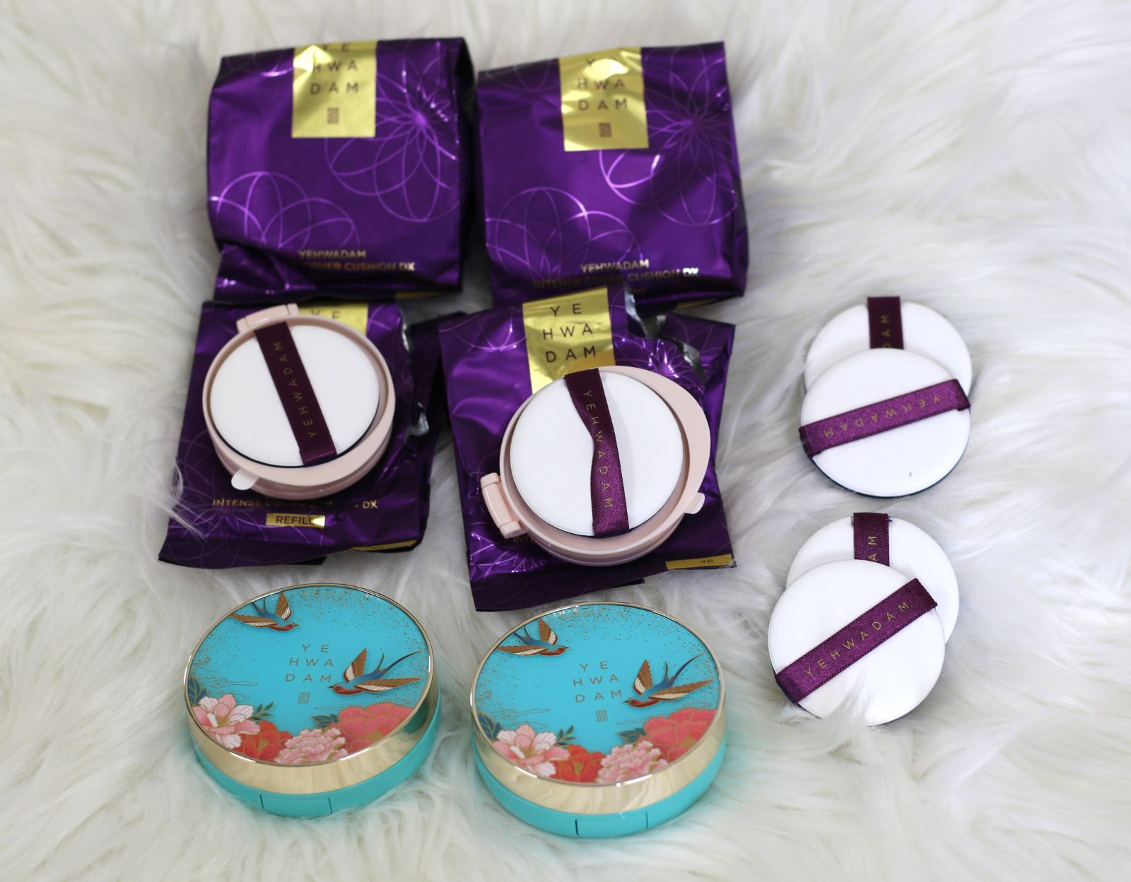 CCインテンスカバークッションイエファダムDXファンデーションセット