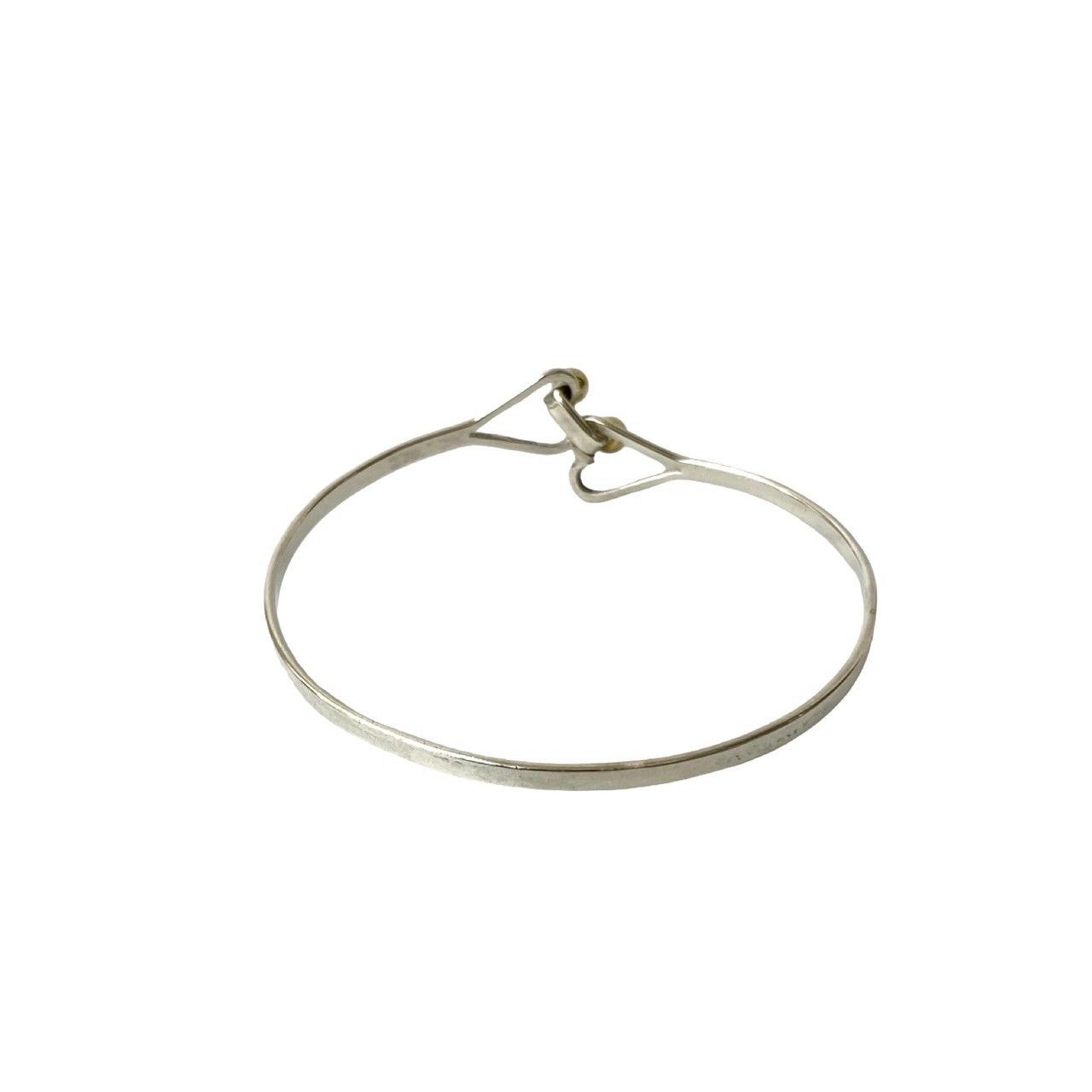 ☆美品☆ TIFFANY ティファニー ハート リボンk18 バングル ティファニー Tiffany & Co. バングル ラブ ノット ハート K18PG