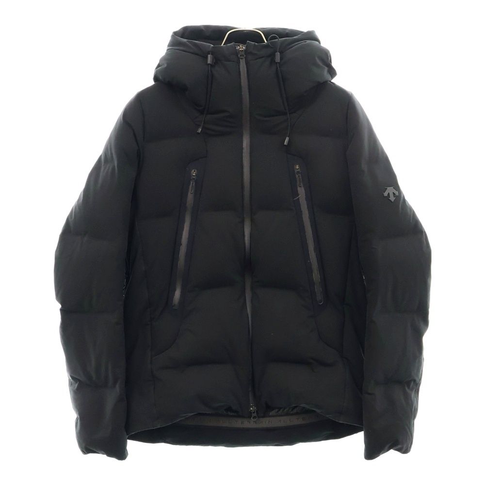 DESCENTE デサント 17AW ALLTERRAIN MOUNTAINEER 水沢ダウン オルテライン マウンテニア フーデッドダウンジャケット ブラック DIA3770U