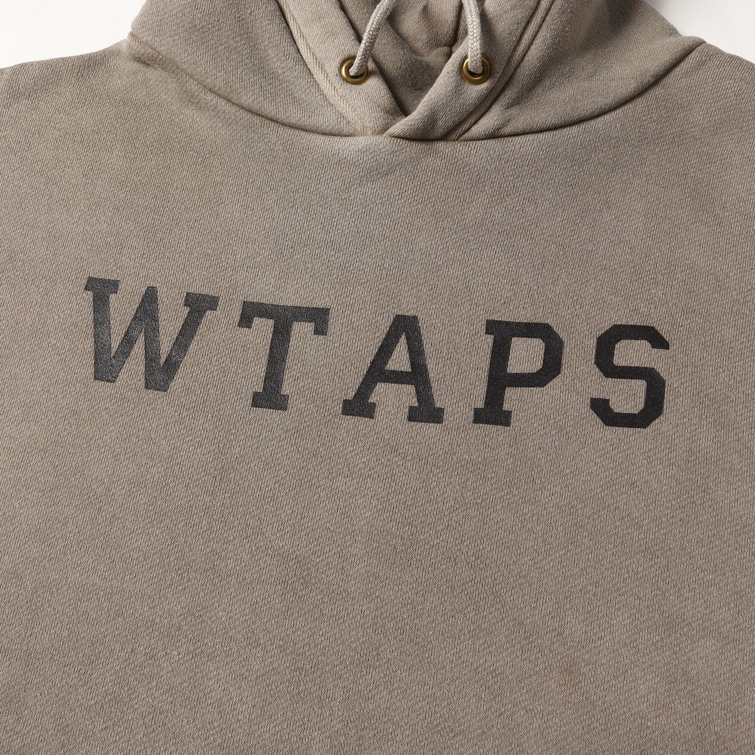 WTAPS 17AW DESIGN HOODED カレッジロゴパーカー M WTAPS 17AW DESIGN HOODED カレッジロゴパーカー M WTAPS
