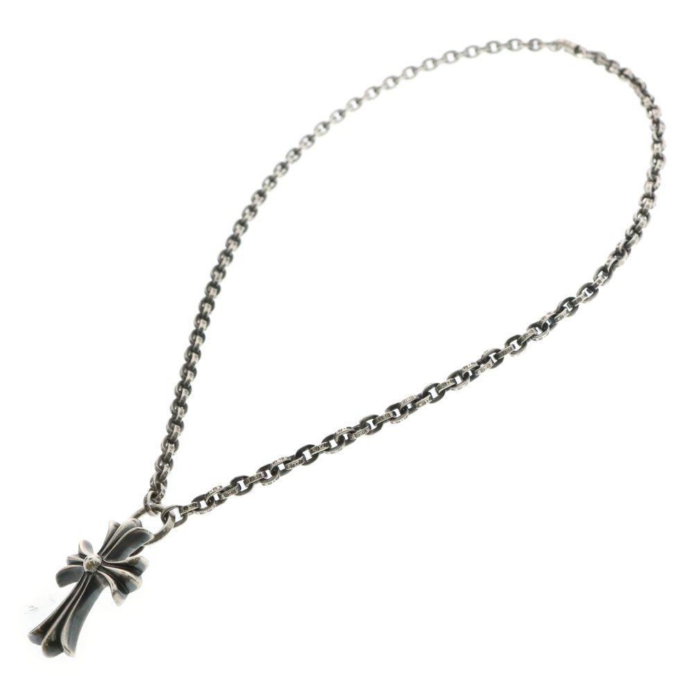 CHROME HEARTS (クロムハーツ) PPR CHN SML CH CRS ペーパーチェーン