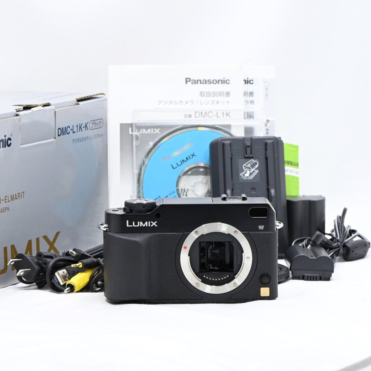 パナソニック Panasonic DMC-L1 ボディ ミラーレス一眼レフカメラ【中古】