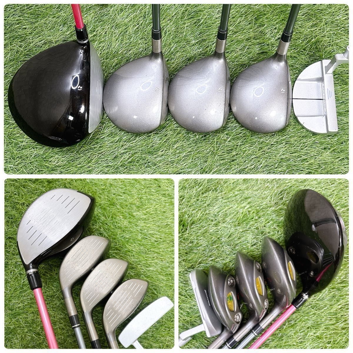 テーラーメイド R9 R5 レディースゴルフ 12本 キャディバッグ付き L 右 テーラーメイド R9 R5 レディースゴルフ 12本 キャディバッグ付き