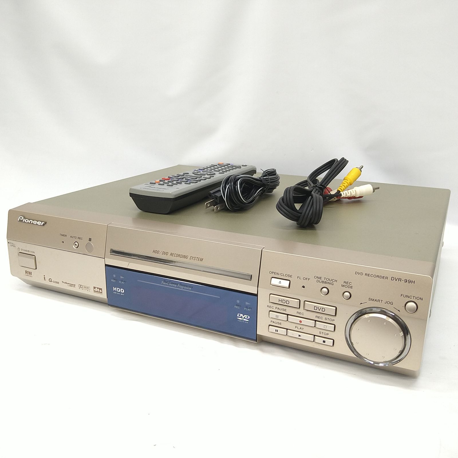 完動品 Pioneer DVDレコーダー 120GB HDD内蔵 DVR-99H