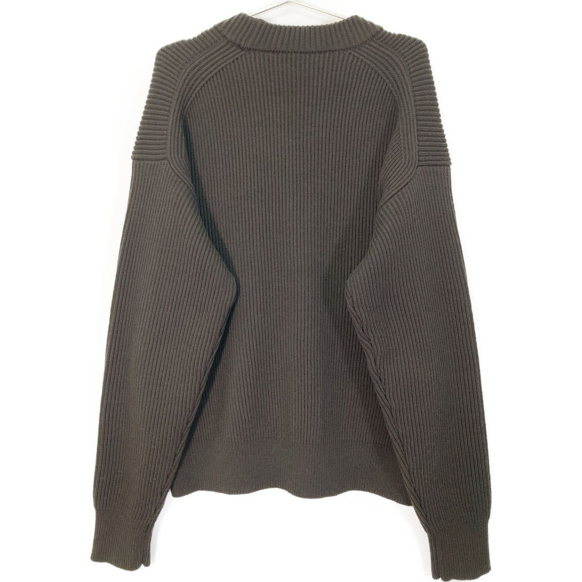 AURALEE オーラリー A23AC01FR 23AW FRENCH MERINO RIB KNIT 割引  