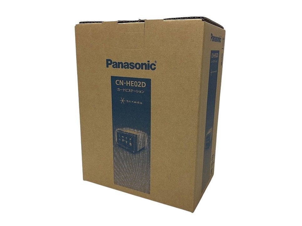 未開封 Panasonic パナソニック ストラーダ カーナビ CN-HE02D 7インチ AVK581710小