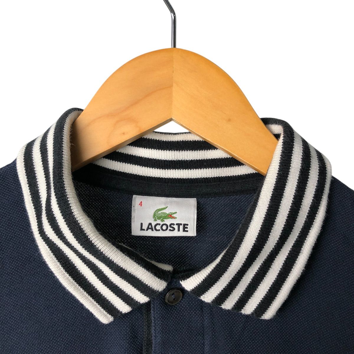 古着 ラコステ LACOSTE 半袖 ポロシャツ 4 メンズM相当