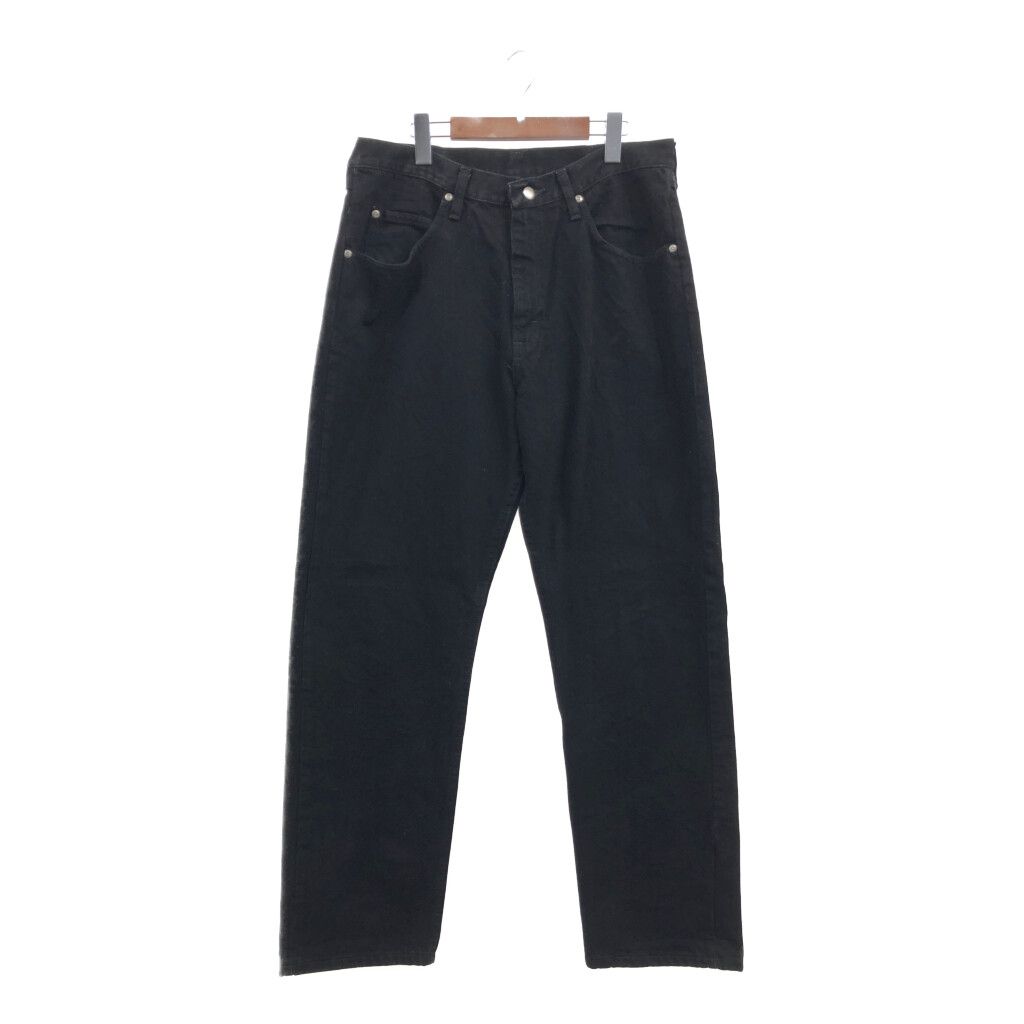 Wrangler ラングラー デニムパンツ アメカジ ブラック (メンズ W34 L32) 中古 古着 Q2964