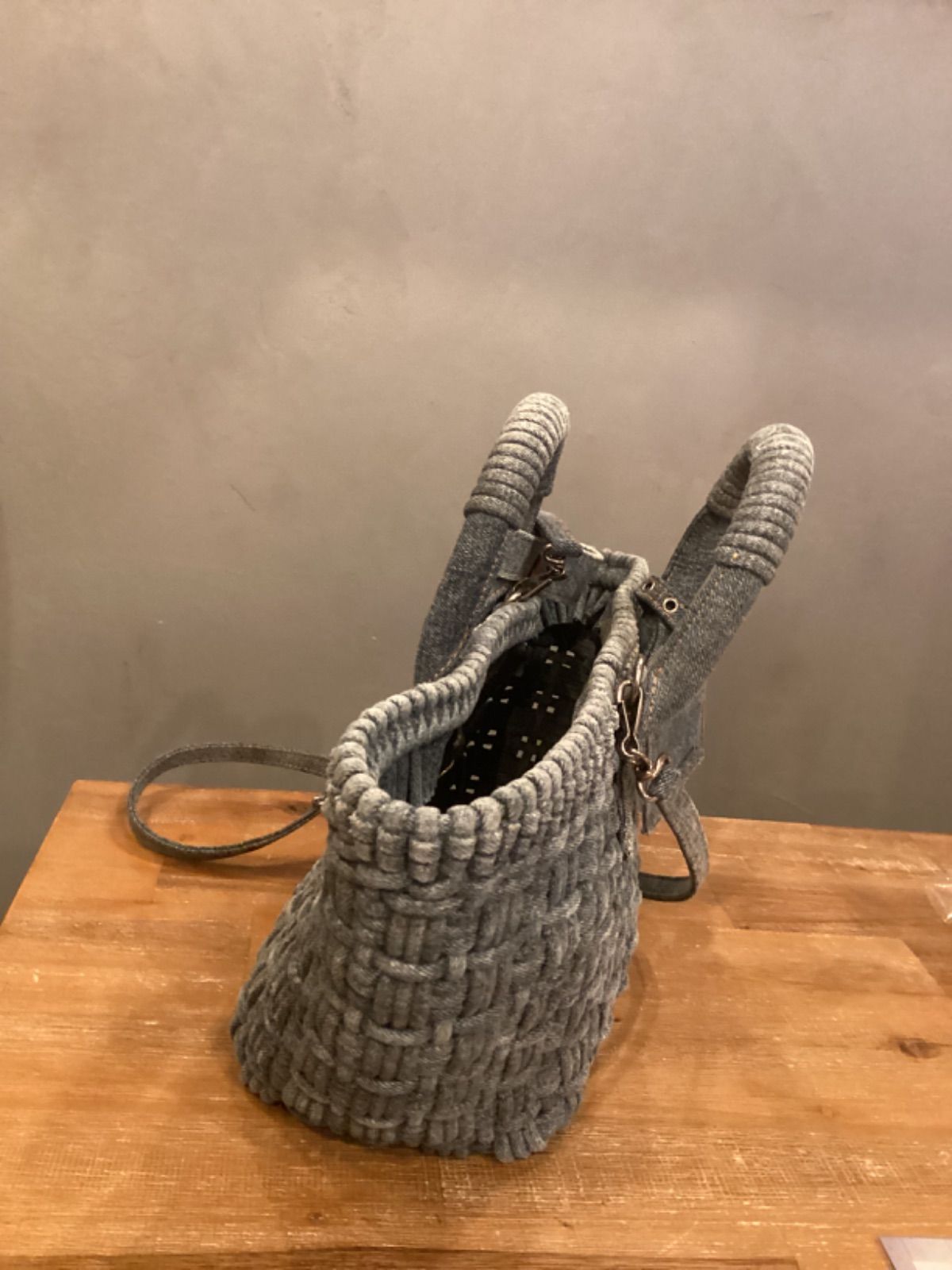 希少 美品 BALENCIAGA ビストロバスケットXS かごバッグ 2way