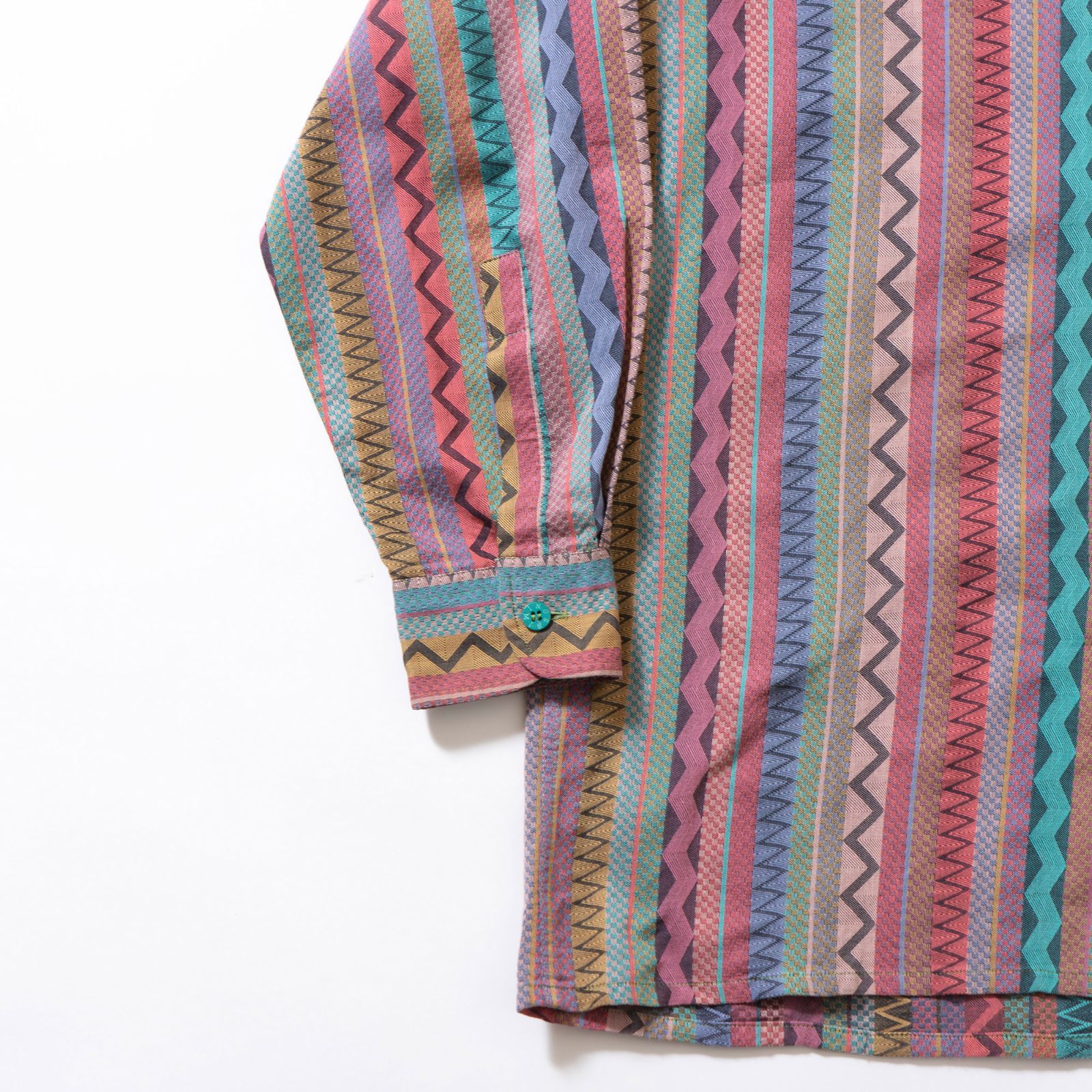 MISSONI ミッソーニ  長袖ニット  サイズ:M  マルチカラー レーヨン100％ レディース 総柄 トップス イタリア製 ミッソーニ ニット 薄手 カラフル イタリア製 MISSONI マルチ