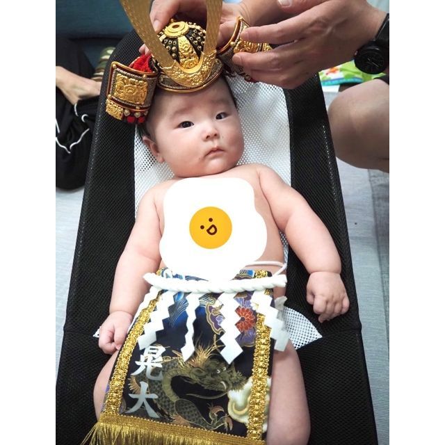 赤ちゃん 化粧 まわし 名前旗 3ヶ月～2歳 端午の節句 泣き相撲