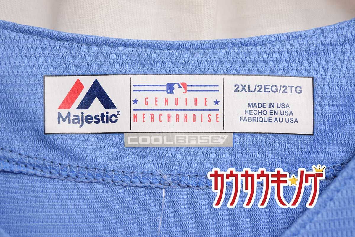 【未使用】マジェスティック シアトル・マリナーズ #51 イチロー 2019スプリングキャンプ用 レプリカ ユニフォーム 2XL 野球 メジャーリーグ