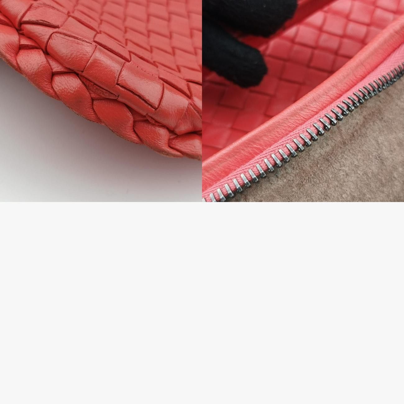 ボッテガヴェネタBottega Venetaイントレチャート レッド ラムスキン 115653 V0016 6570 EPEV 2010 7868 A DECORATOM_COM_BR