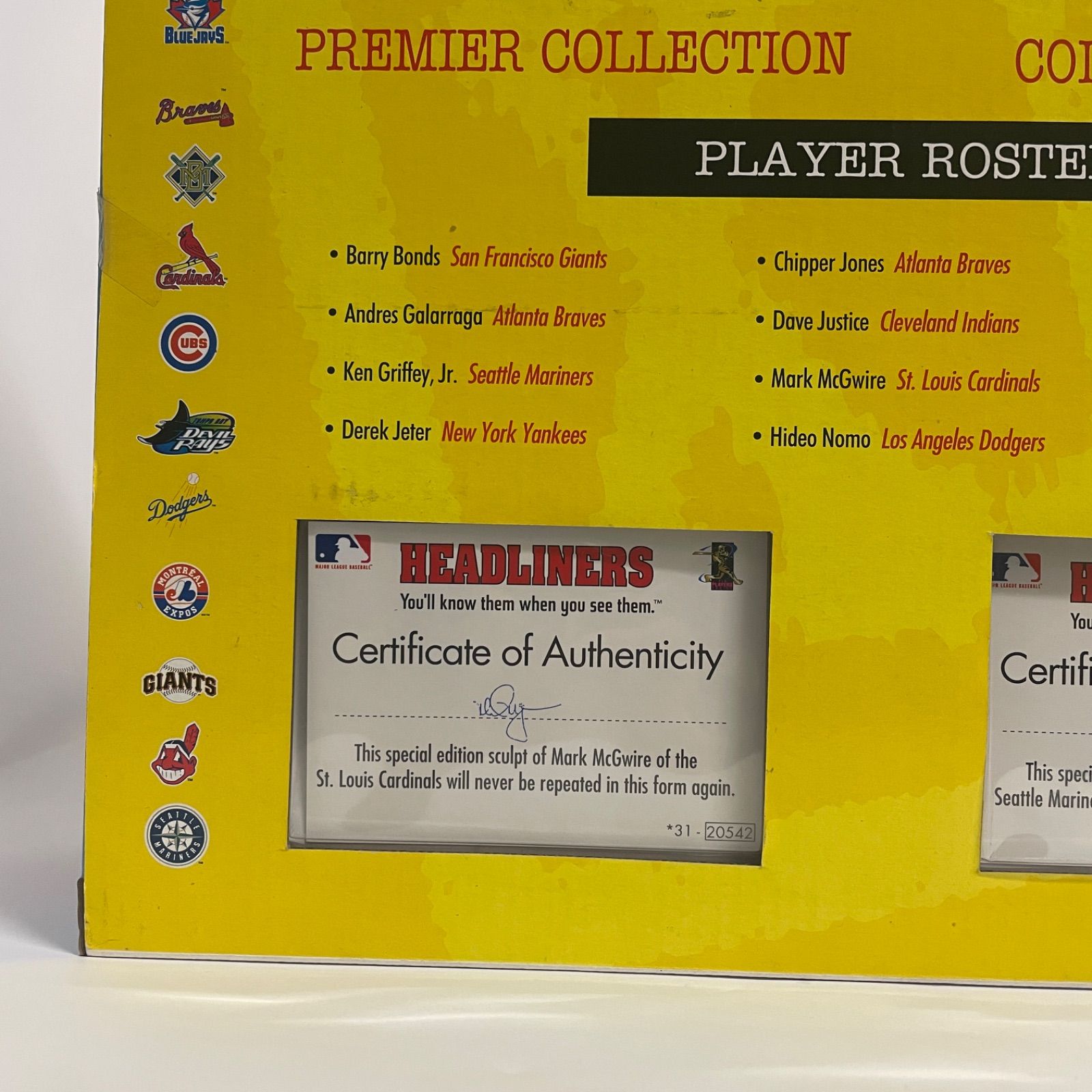 MLBフィギュア　ケングリフィーＪｒ マークマグアイア MLBフィギュア ケングリフィーJr マークマグアイア MLB