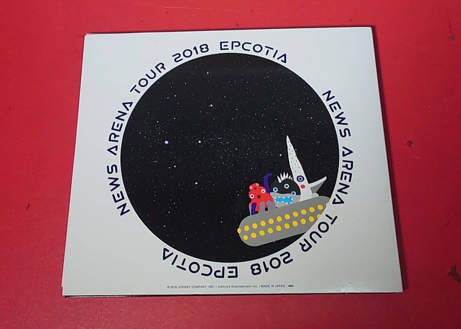 □NEWS / NEWS ARENA TOUR 2018 EPCOTIA [初回盤] 邦楽DVD