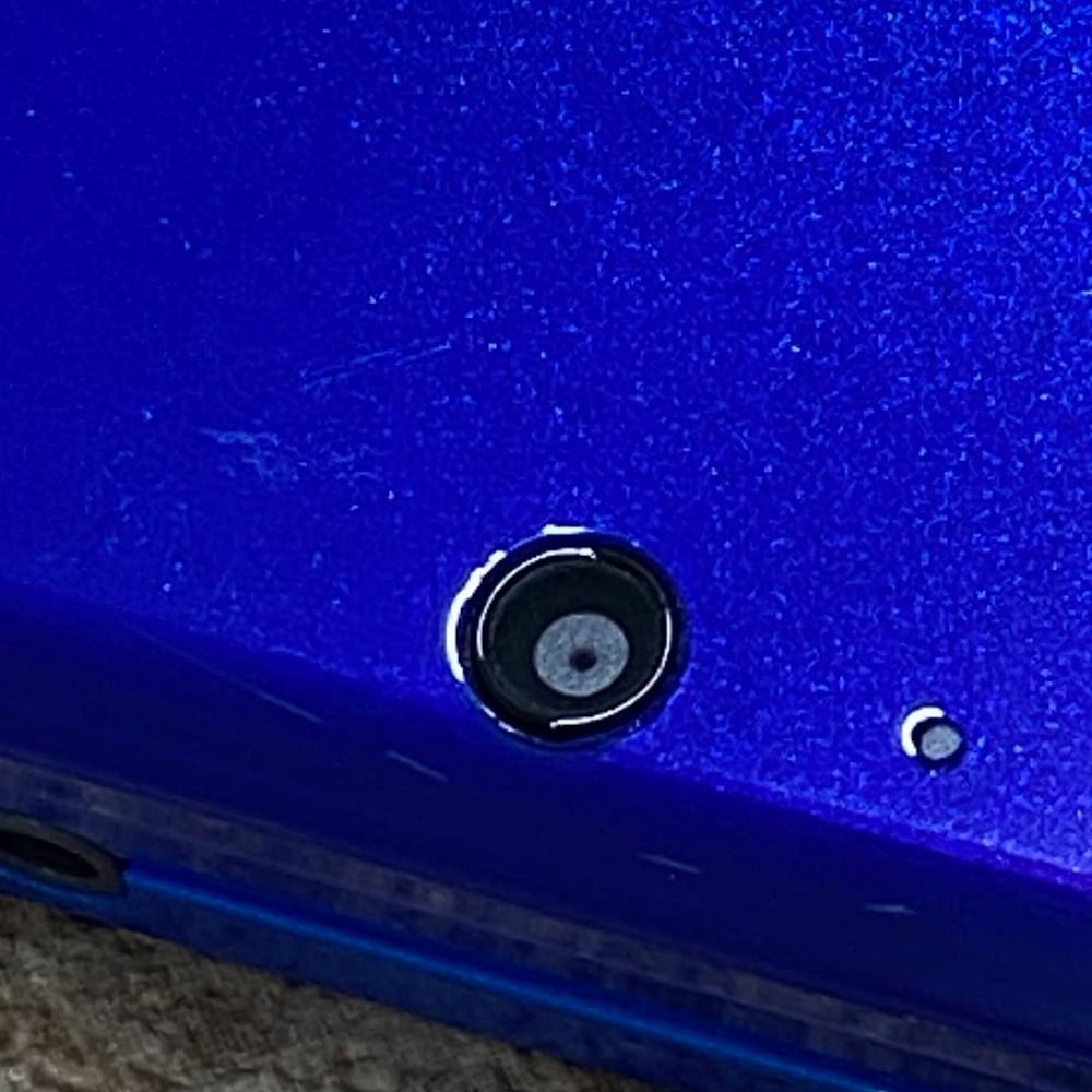 08w13422 ゲームハード Nintendo 3DS 任天堂 3DS コバルトブルー 青色 動作 済 完動品 なし 品 UP786_INFO