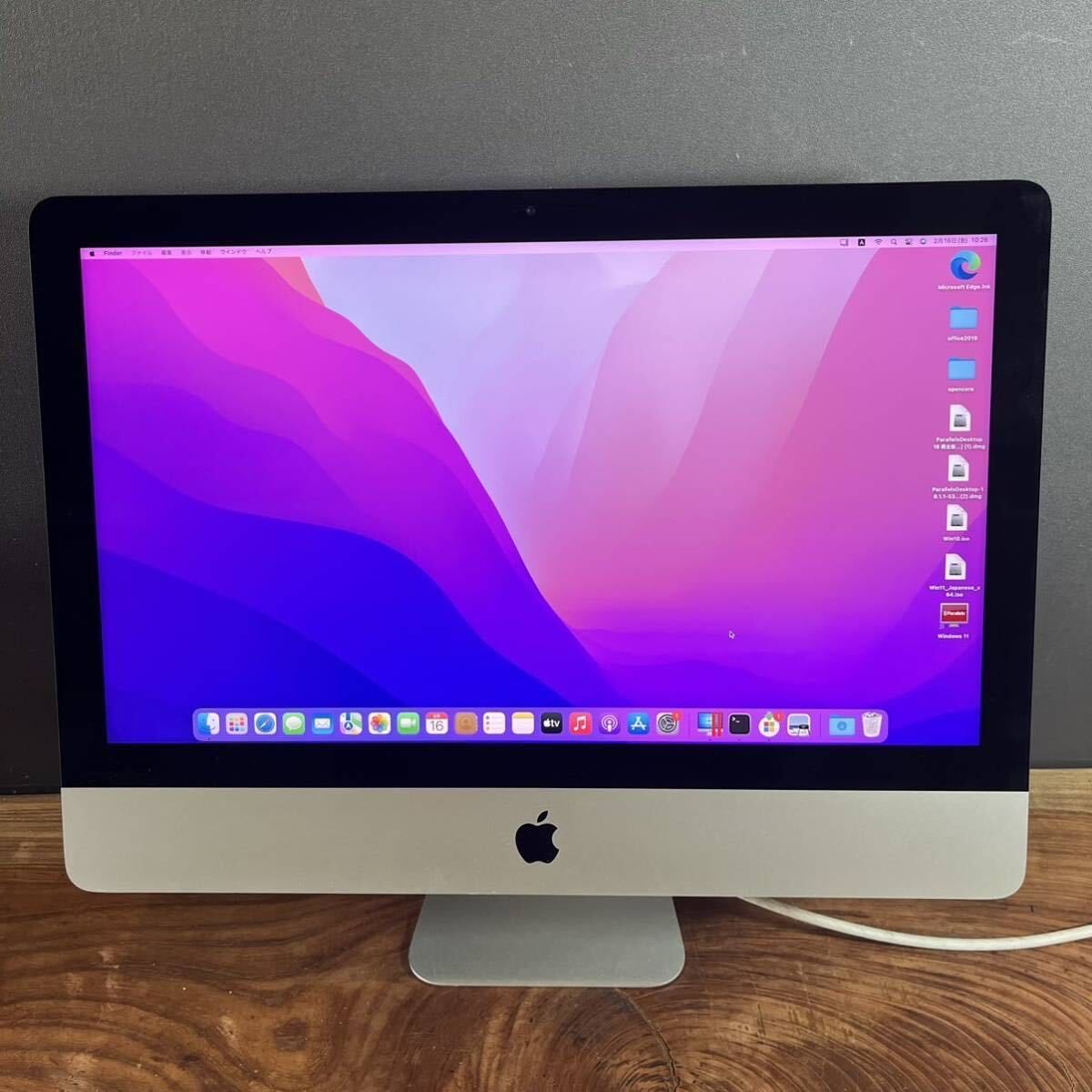 ［美品］Apple iMac 4K 21.5-inch 2015/22 美品］Apple iMac 4K 21.5-inch 2015/Core i5 3.1 GHz/1TB/8GB/22