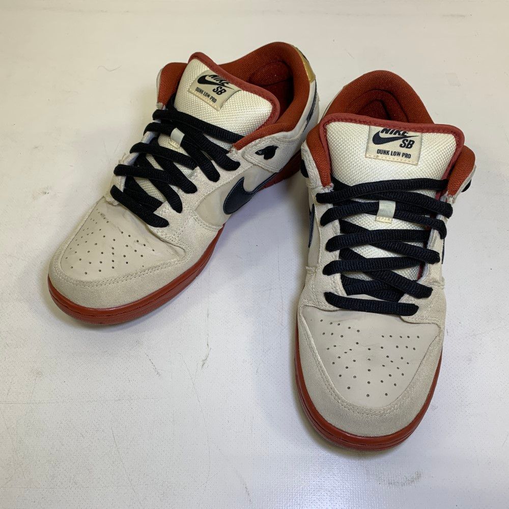 07w26241 NIKE SB DUNK LOW PRO Hennessy MUSLIN/BLACK-MUSLIN BQ6817 
