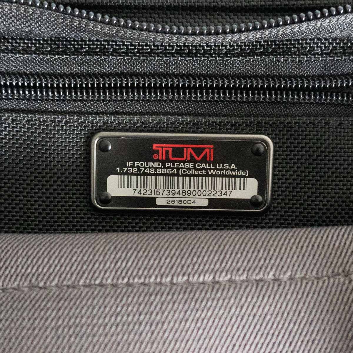 【人気モデル】TUMI 26180D4 トゥミ　3wayビジネスリュック　訳あり TUMI 26180D4 トゥミ 3wayビジネスリュック 訳あり TUMI 26180D4