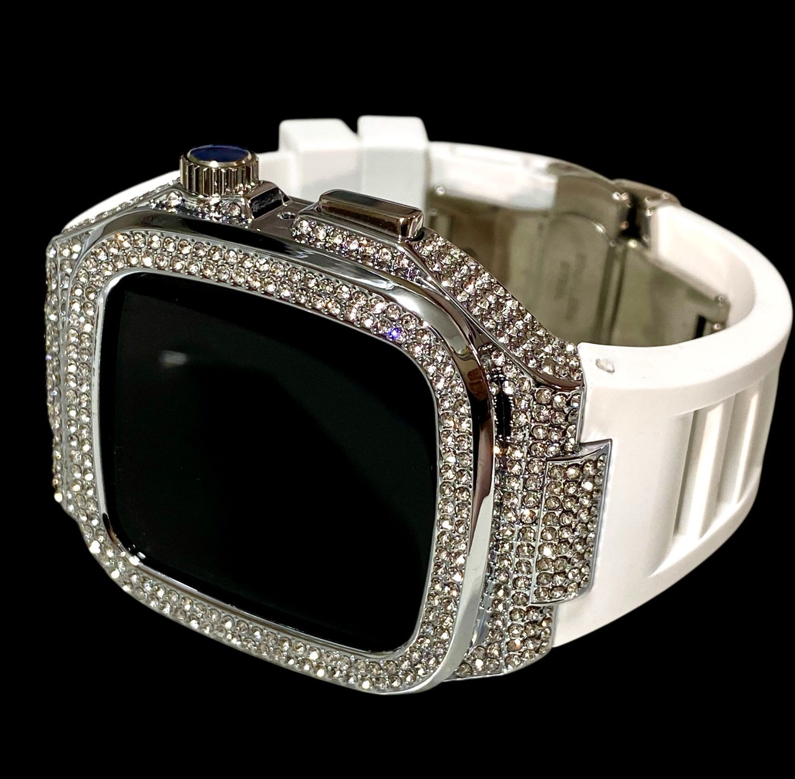 Apple Watchカバーケースアップルウォッチラバーバンドベルト