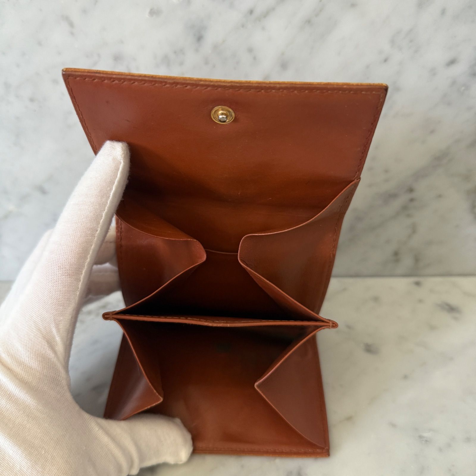 入手困難品◆バレンシアガ グッチ 三つ折り財布 エブリデイ GGスプリーム GUCCI グッチ バレンシアガコラボ コンパクトウォレット 三つ折り財布