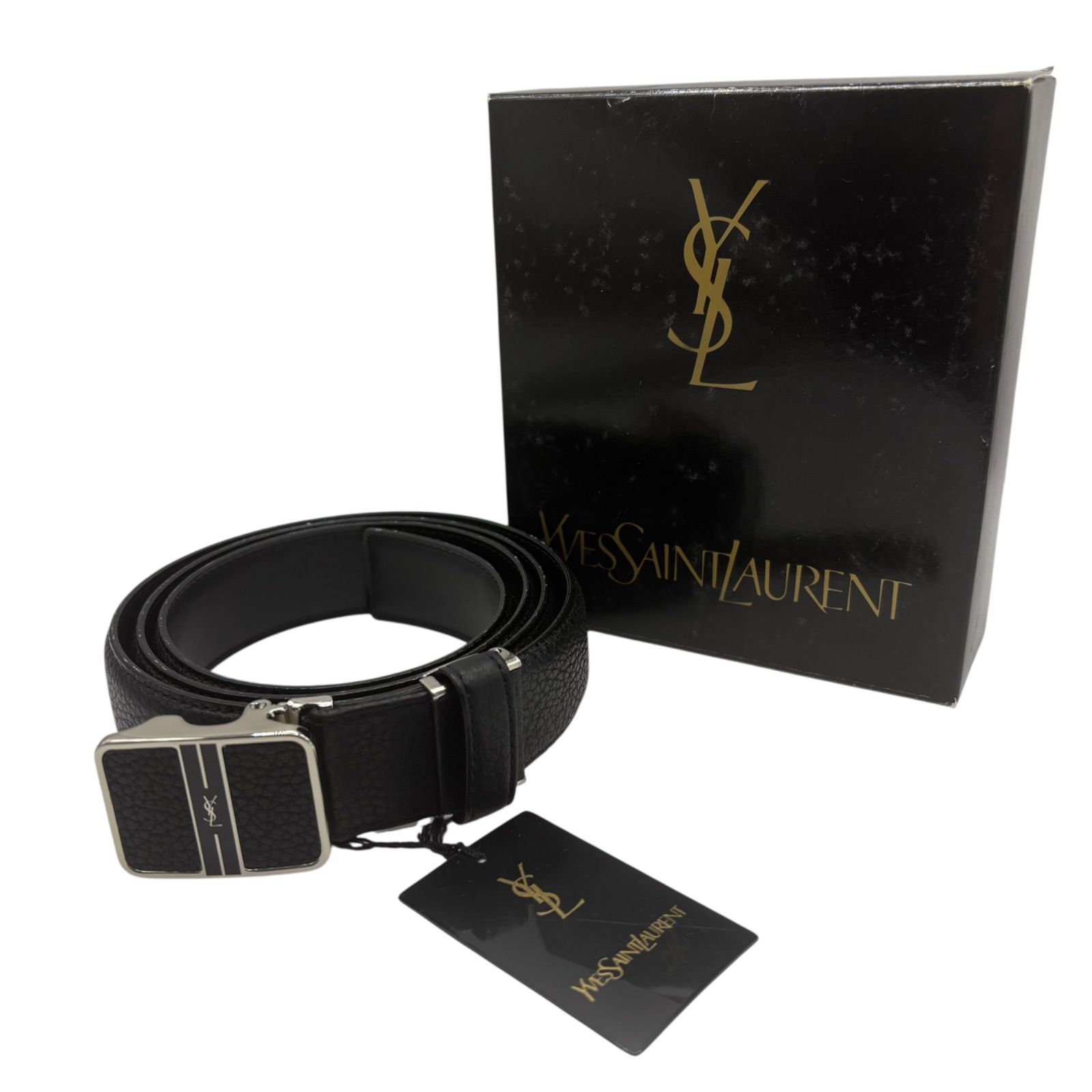 イヴサンローラン★ベルト★レザー★黒色系★未使用美品 Yves Saint Laurent（ベルト）のフリマアイテム一覧