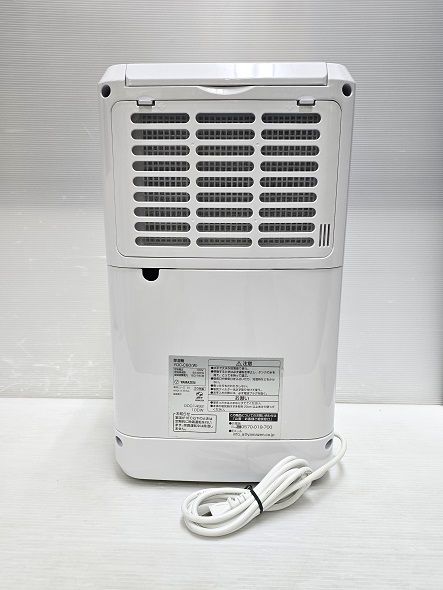 山善　除湿機 YDC-C60（W） 中古 中古品】 ヤマゼン 山善 YAMAZEN コンプレッサー式 除湿機 YDC