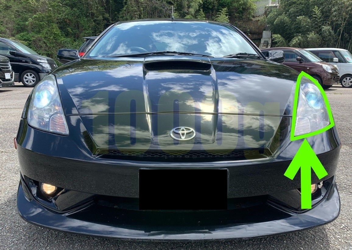 トヨタ純正 TOYOTA 超 品 セリカ ZZT231 ZZT230 ヘッドライト 左側 助手席側 HID ヘットライト 後期 2002 8-2006 4