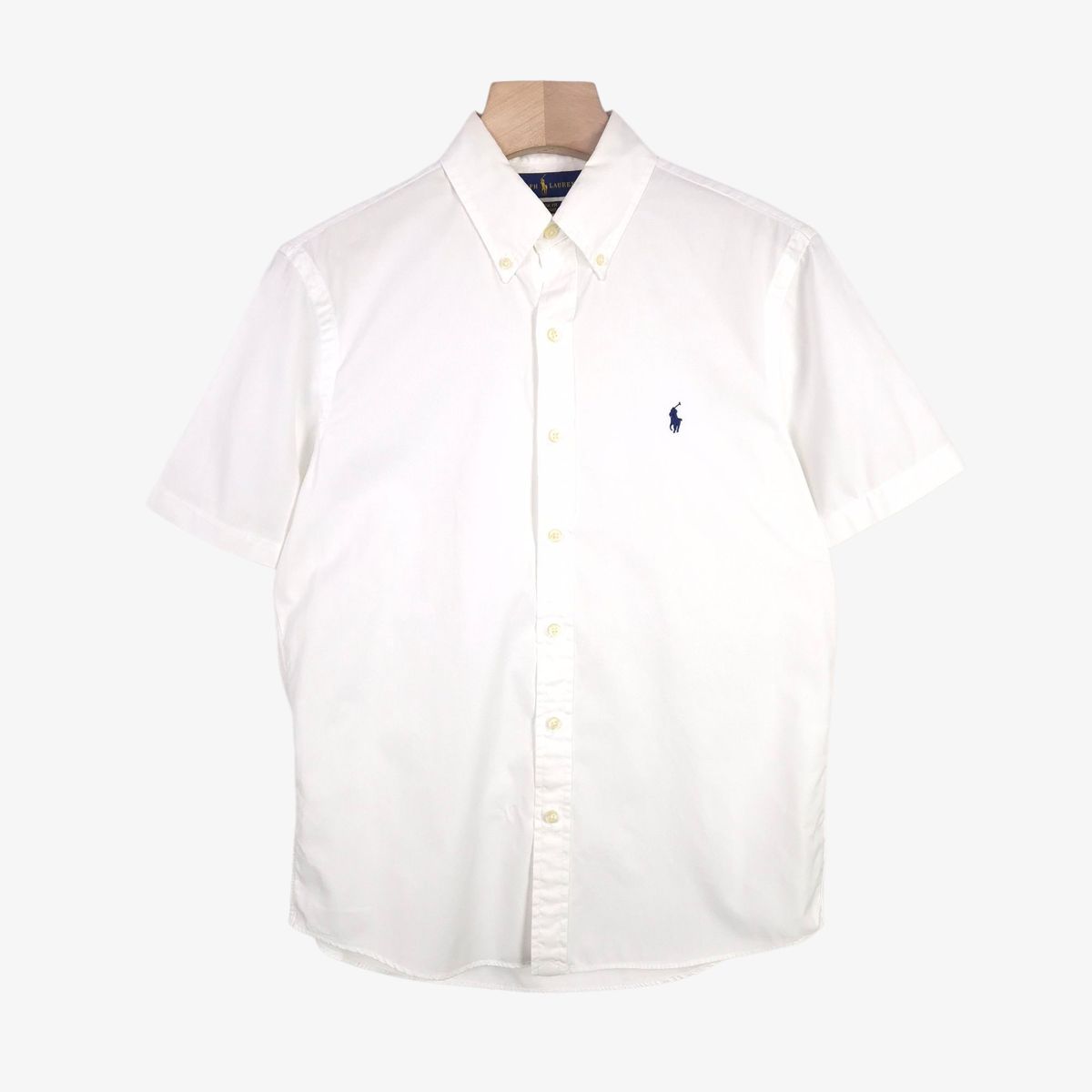 95 ポロ Ralph Lauren ラルフローレン 白 半袖 シャツ
