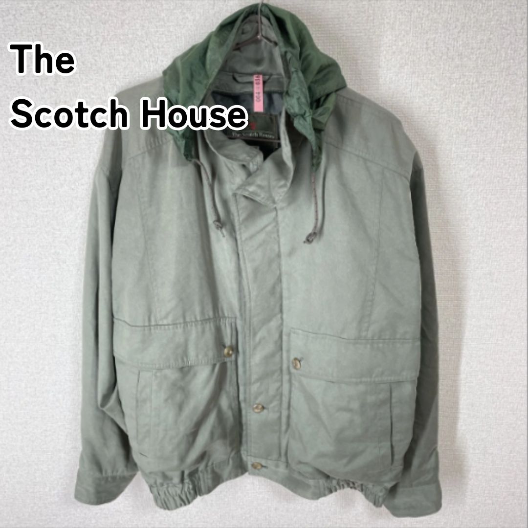 The Scotch House ザスコッチハウス カーキグリーン ブルゾン