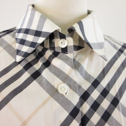 バーバリー ロンドン BURBERRY LONDON シャツ ブラウス 七分袖