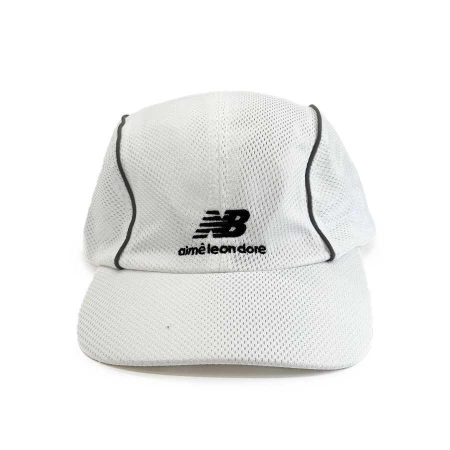 AIME LEON DORE NEW BALANCE キャップ 白 ホワイト エメ レオン