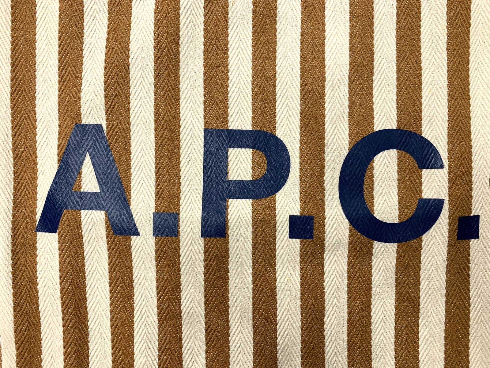 A.P.C. (アーペーセー) ストライプ トートバッグ Lou Tote COGFF