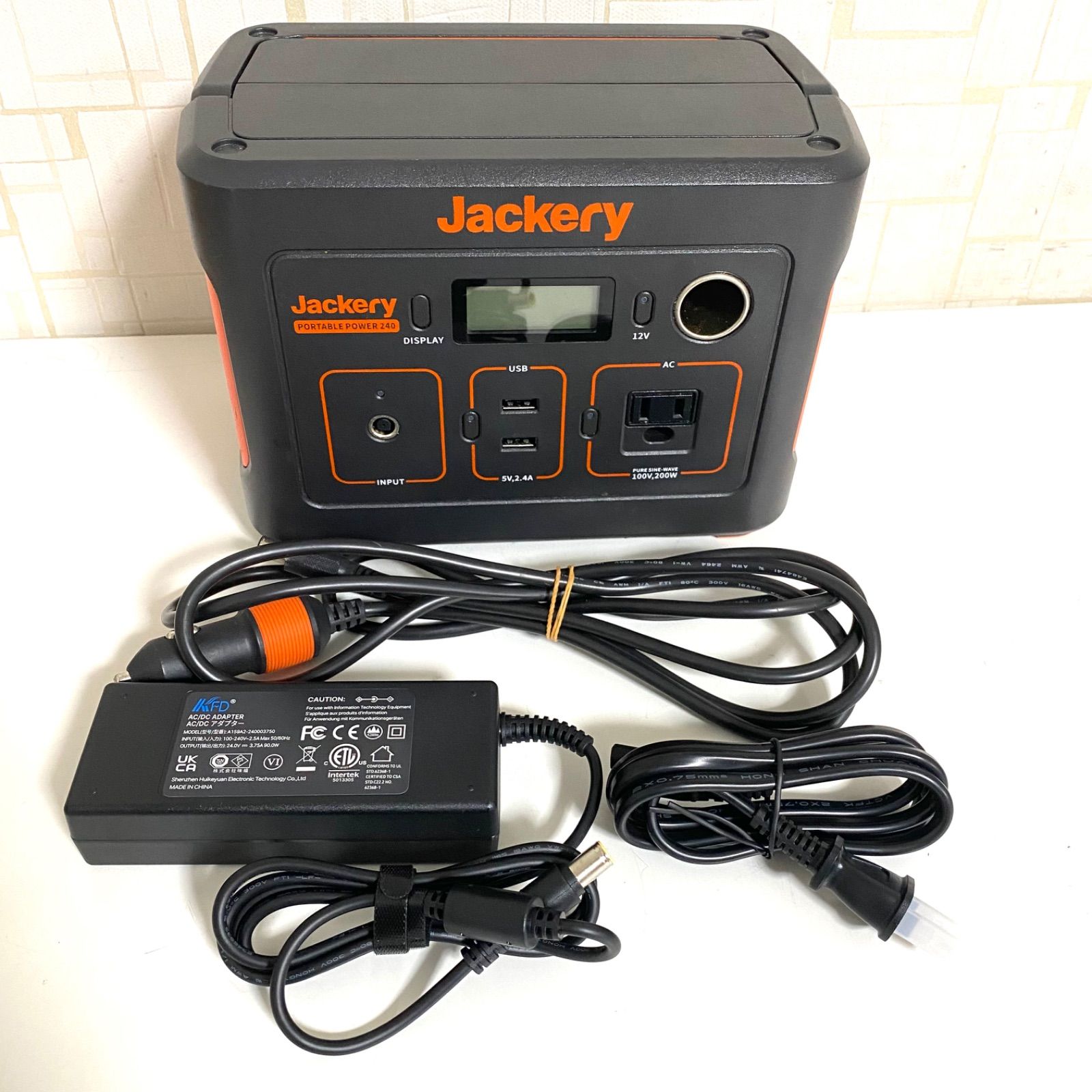未使用】Jackery ジャクリ ポータブル電源 Portable Power 240 - メルカリ