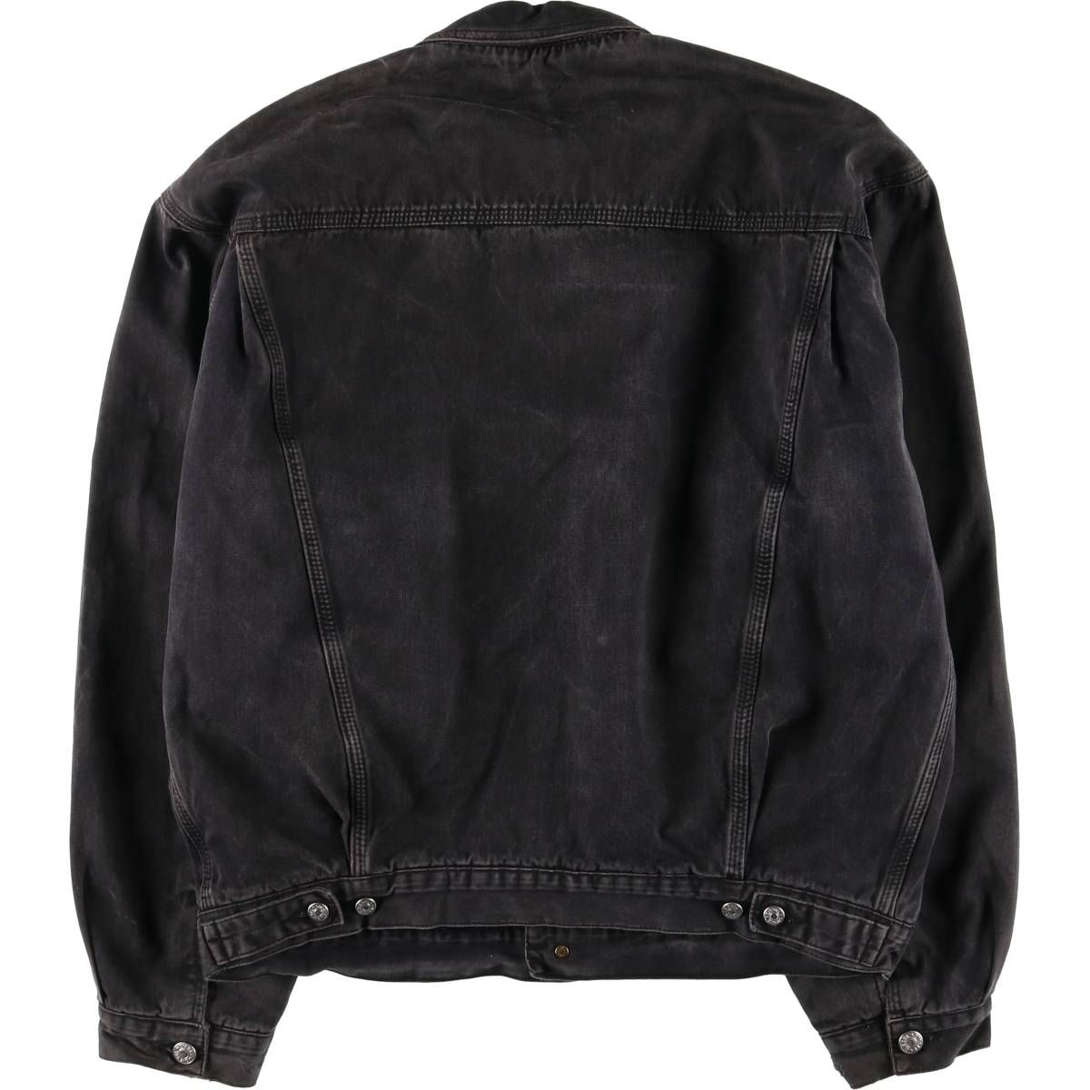 古着 ディーゼル DIESEL INDUSTRY ブラック デニムジャケット Gジャン