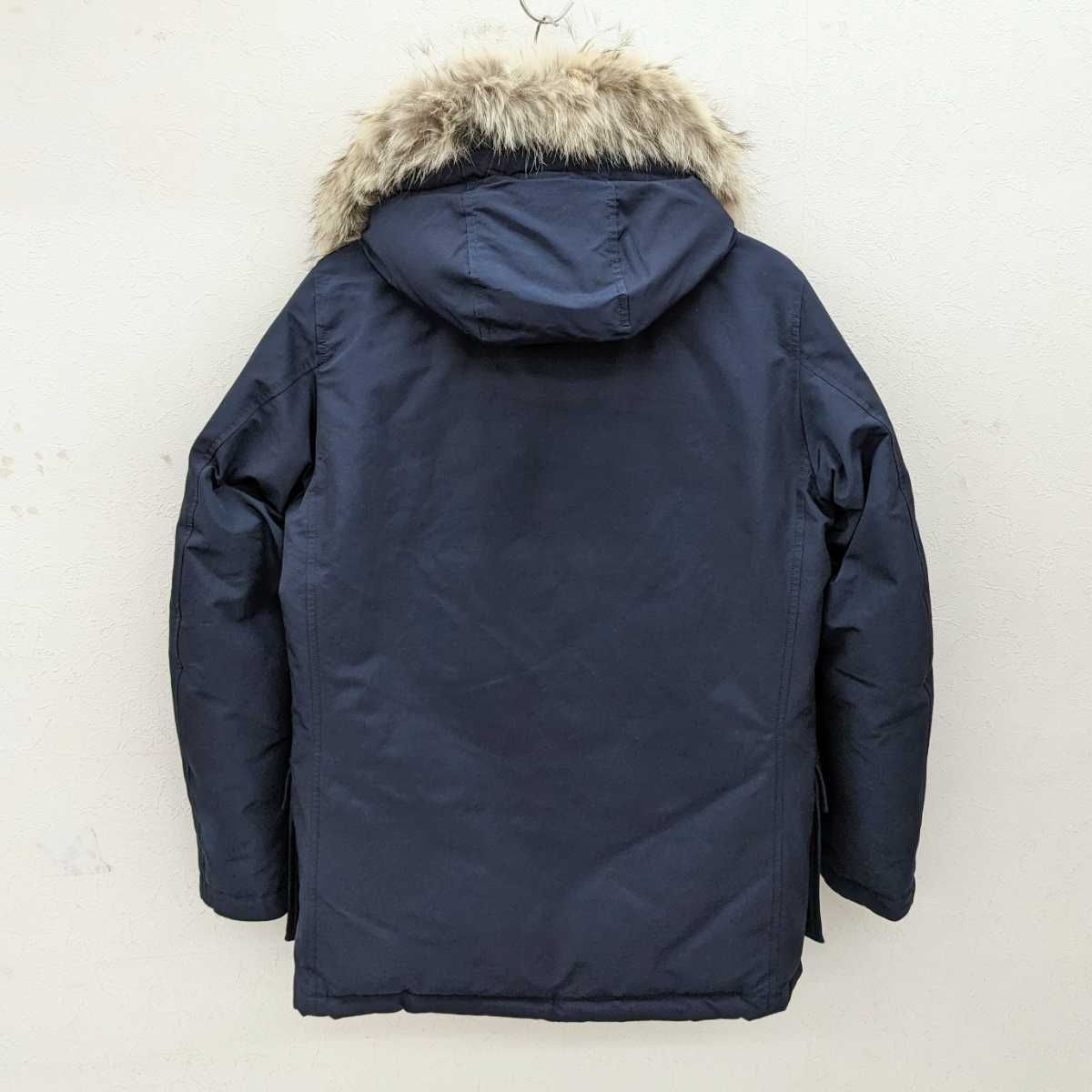 WOOLRICH ウールリッチ ARCTIC PARKA アークティックパーカー ファー付き ダウンジャケット ネイビー WOCPS2393D -  メルカリ