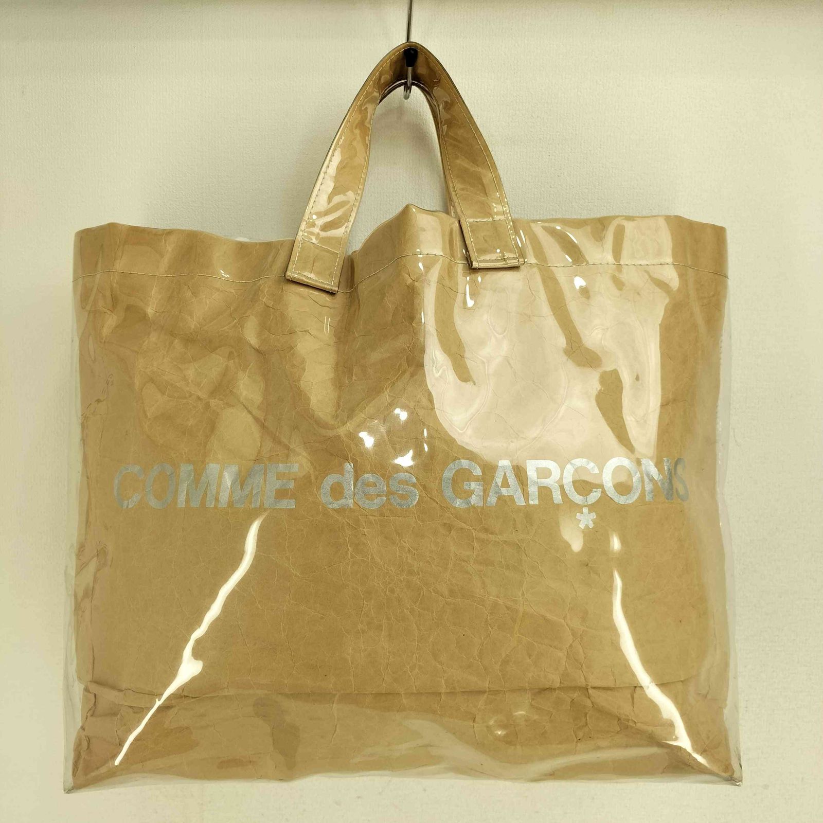 コムデギャルソン COMME des GARCONS PVC KRAFT PAPER BAG