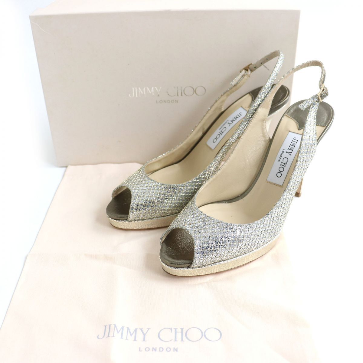 ドンドン見直し】極美品△JIMMY CHOO ジミーチュウ 247 NOVA