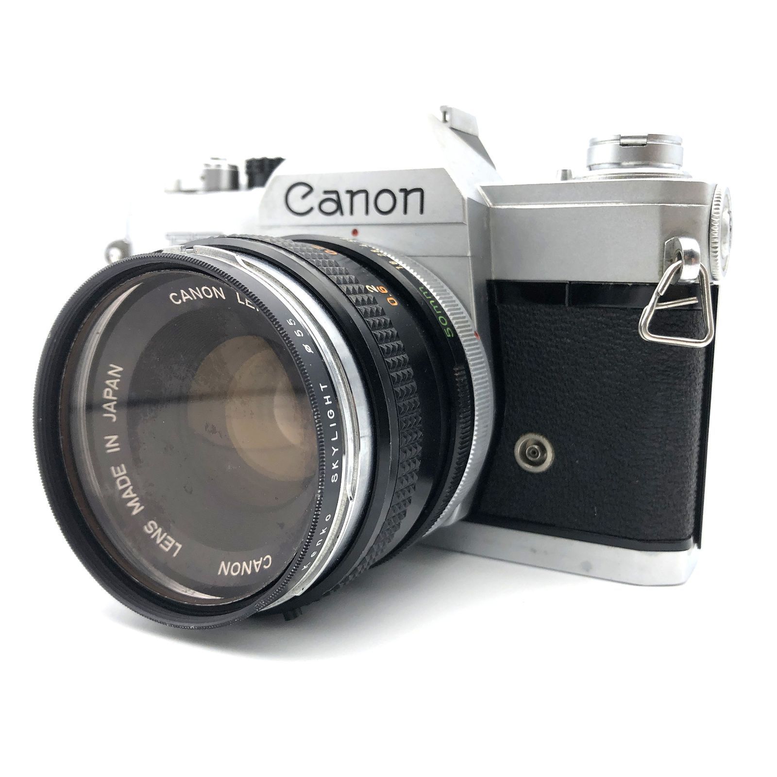 N　Canon FTb +FD 50mm f1.8 完動美品 Canon】FTb FD50mm F1.8 単焦点レンズ付◎動作品・希少 - メルカリ