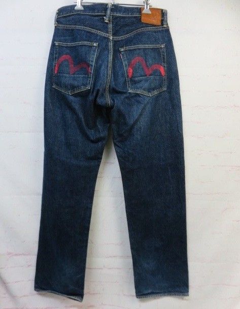 EVISU ｴｳﾞｨｽ ﾃﾞﾆﾑﾊﾟﾝﾂ ﾌﾞﾙｰ系 34 X 35