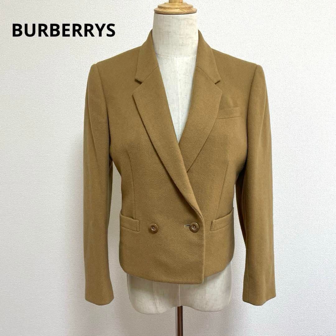 BURBERRYS バーバリーズ ベージュ ダブルブレスト ジャケット ウール