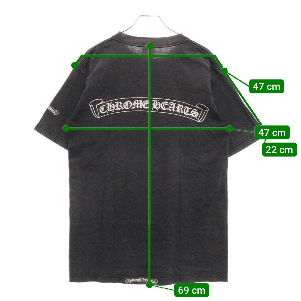 CHROME HEARTS (クロムハーツ) OLD ネックロゴ 胸ポケットダガー 